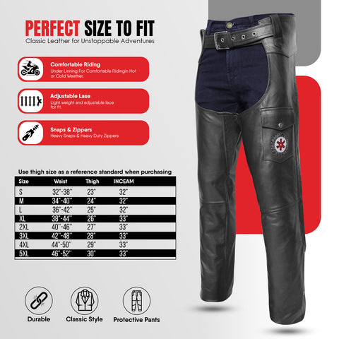 New Leather Chaps | PPEFIT