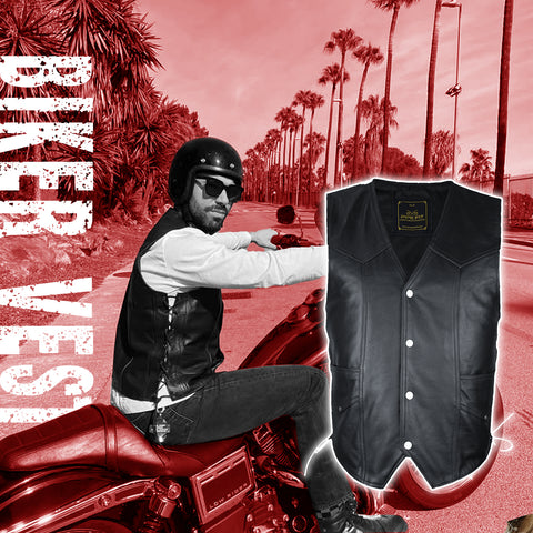 Premium Leather Vest | PPEFIT