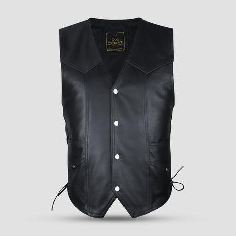 Premium Leather Vest | PPEFIT